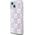DKNY DKNY Liquid Glitter Multilogo - Etui iPhone 15 / 14 / 13 (różowy)