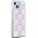 DKNY DKNY Liquid Glitter Multilogo - Etui iPhone 15 / 14 / 13 (różowy)