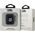 Karl Lagerfeld Karl Lagerfeld KLA2PGCHPK AirPods 1/2 cover czarny/black Monogram Choupette Head