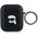 Karl Lagerfeld Karl Lagerfeld KLA2PGKIPK AirPods 1/2 cover czarny/black Monogram Karl Head