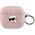 Karl Lagerfeld Karl Lagerfeld KLA3PGKIPP AirPods 3 cover różowy/pink Monogram Karl Head