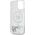 Karl Lagerfeld Karl Lagerfeld KLHMP12MLGCHSGH iPhone 12/12 Pro 6.1" hardcase transparent Liquid Glitter Choupette Head Magsafe