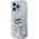 Karl Lagerfeld Karl Lagerfeld KLHMP14LLGCHSGH iPhone 14 Pro 6.1" hardcase transparent Liquid Glitter Choupette Head Magsafe