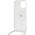 Karl Lagerfeld Karl Lagerfeld KLHMP15SHCKHNT iPhone 15 / 14 / 13 6.1" hardcase transparent Crossbody IML Karl Head Magsafe
