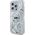 Karl Lagerfeld Karl Lagerfeld KLHMP15LLGKISGH iPhone 15 Pro 6.1" hardcase transparent Liquid Glitter Karl Head Magsafe