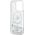 Karl Lagerfeld Karl Lagerfeld KLHMP15LLGKISGH iPhone 15 Pro 6.1" hardcase transparent Liquid Glitter Karl Head Magsafe