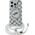 Karl Lagerfeld Karl Lagerfeld KLHMP15LHCKCKLCT iPhone 15 Pro 6.1" transparent hardcase IML Crossbody Monogram Karl & Choupette Head MagSafe