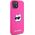 Karl Lagerfeld Karl Lagerfeld KLHMP15MSCHPPLF iPhone 15 Plus / 14 Plus 6.7" różowy/fuschia hardcase Silicone Choupette Head MagSafe