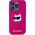 Karl Lagerfeld Karl Lagerfeld KLHMP15XSCHPPLF iPhone 15 Pro Max 6.7" różowy/fuschia hardcase Silicone Choupette Head MagSafe