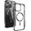 Swissten Clear Jelly Magstick Metallic  for iPhone 14 Pro Max Black
