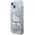 Sourcing Hello Kitty HKHCP14SLIKHET iPhone 14 / 15 / 13 6.1" silver/silver hardcase Liquid Glitter Charms Kitty Head