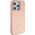 Guess Guess GUHCP15LPCRTHCP iPhone 15 Pro 6.1" pink/pink hardcase Croco Triangle Metal Logo