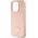 Guess Guess GUHCP15LPCRTHCP iPhone 15 Pro 6.1" pink/pink hardcase Croco Triangle Metal Logo
