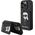 Karl Lagerfeld Karl Lagerfeld KLHCP15XSAKKNSCK iPhone 15 Pro Max 6.7" czarny/black hardcase Saffiano Cardslots and Stand Monogram Ikonik Patch