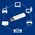 Pendrive Philips Philips USB 2.0 3-Pack      32GB Snow Edition Shadow Grey
