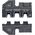 Knipex KNIPEX Crimping Die for non- insulated plug connectors