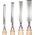 Kirschen Kirschen Firmer Chisel Set 4pcs 1181 SB in Display Box  1181000