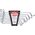 Gedore GEDORE red Double ring end Spanner Set 8-pieces 6-22 mm