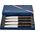 Opinel Opinel Table Knives Facette Set of 4  Dark Ash