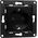 Shelly Shelly wall socket EU (black, flush-mounted)