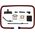 Odkurzacz przemysłowy Einhell Einhell TE-VC 2230 SACL, wet/dry vacuum cleaner (red/stainless steel)