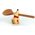 Ototo OTOTO  Buddy sandstone Beige Spoon Holder & Steam Releaser
