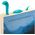 Ototo OTOTO Nessie Tale Turquoise Bookmark