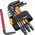 Wera Wera 950/9 Hex-Plus Multicolour Imperial 3 angle wrench set