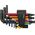 Wera Wera 950/9 Hex-Plus Multicolour Imperial 3 angle wrench set