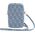 Guess Guess Zip GCube Bottom Stripe - Torebka na telefon (niebieski)