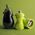 Młynek do przypraw Peugeot Peugeot Bistro pepper mill 10 cm Pistachio lacquered Wood