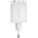 Ładowarka Goobay goobay USB-C fast charger Nano, PD, GaN, 65 watts (white, 1x USB-A, 2x USB-C PD, Charge 3.0)