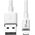 Kabel USB Eaton Lightning - USB-A 1 m Biały (M100-003-WH)