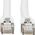 Eaton Eaton Tripp Lite Series Cat8 25G/40G Certified Snagless Shielded S/FTP Ethernet Cable (RJ45 M/M), PoE, White, 6 ft. (1.83 m) - Patch-Kabel - RJ-45 (M) zu RJ-45 (M) - 1.829 m - S/FTP - CAT 8 - ohne Haken, robust - weiss