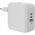 Ładowarka Targus Hyper HyperJuice 70W USB-C GaN Travel Charger (3C+1A) - White