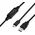 Kabel USB MicroConnect USB-C - USB-A 5 m Czarny (USB3.1CA5AMP)