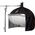 GlareOne GlareOne Lantern Softbox 120 PRO - zestaw z fartuchem
