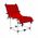 GlareOne GlareOne tło PVC 60x130cm - czerwone
