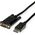 Kabel Roline ROLINE Kabel DisplayPort-VGA DP ST - VGA ST schwarz 2m
