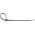 Organizer StarTech 100 PACK 8 CABLE TIES -BLACK