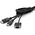 Organizer StarTech CABLE-MANAGER - 45MM X 2.5M