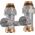 Danfoss Zestaw 2-elementowy - RAE/RLV-KS 1/2 Prosty(blister) (DWZ)
