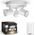 Lampa sufitowa Signify Philips Hue White Amb.Adore Spot Rondell 3flg weiß 3x350lm DS