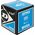 Dunlop Skvošo kamuoliukas Intro 12-box, 1mėlyn.taš