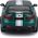 Bburago Alfa Romeo GTAM 87 green 1:43 BBURAGO