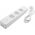 Deltaco Ilgiklis DELTACO SMART HOME 3xCEE 7/4, USB-A 2A, baltas / SH-P03USB2