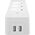 Deltaco Ilgiklis DELTACO SMART HOME 3xCEE 7/4, USB-A 2A, baltas / SH-P03USB2
