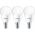Signify Philips LED classic Lampe 40W E14 Tropfe Warmw 470lm matt 3erP