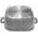 Zilner BRYTFANNA GARNEK KWADRATOWY 5.5L 26cm ZILNER GREY ZL-7059