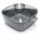 Zilner BRYTFANNA GARNEK KWADRATOWY 5.5L 26cm ZILNER GREY ZL-7059